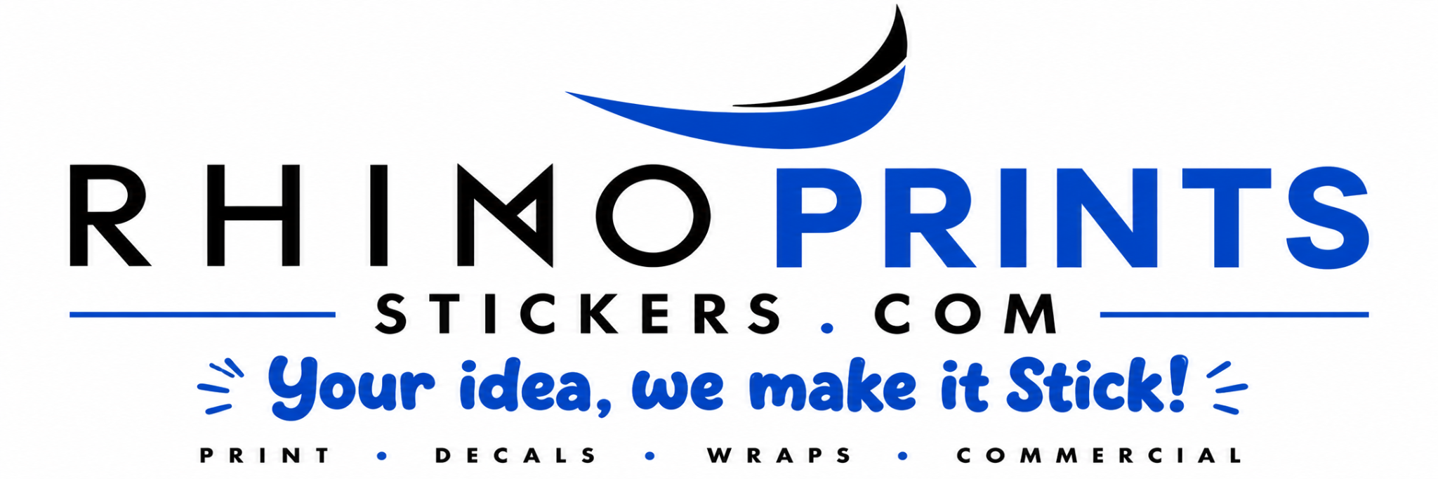 Rhino Prints Stickers